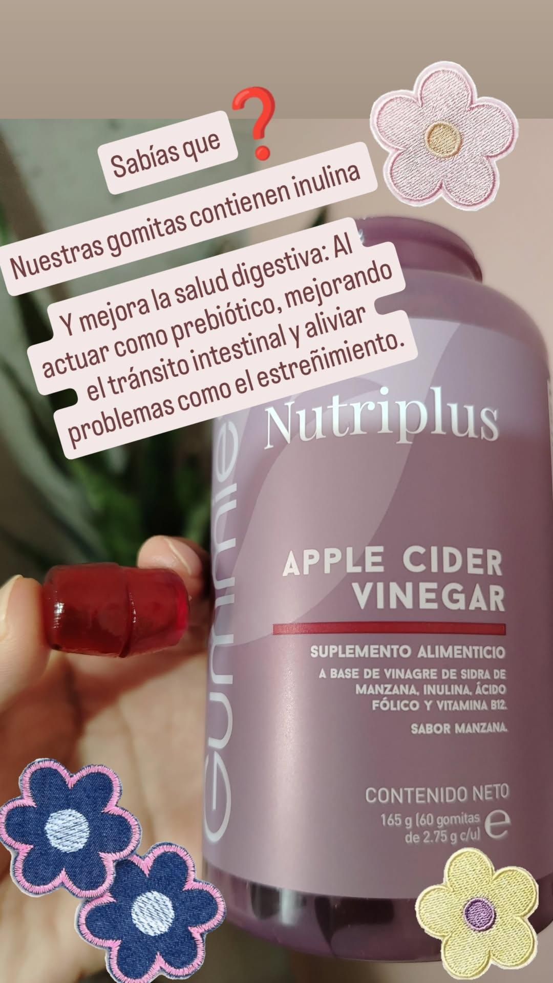 Gomitas De Vinagre De Manzana