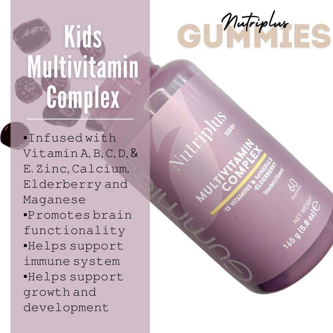 Gomitas Nutriplus Gummies - Multivitamin Complex Para Niños