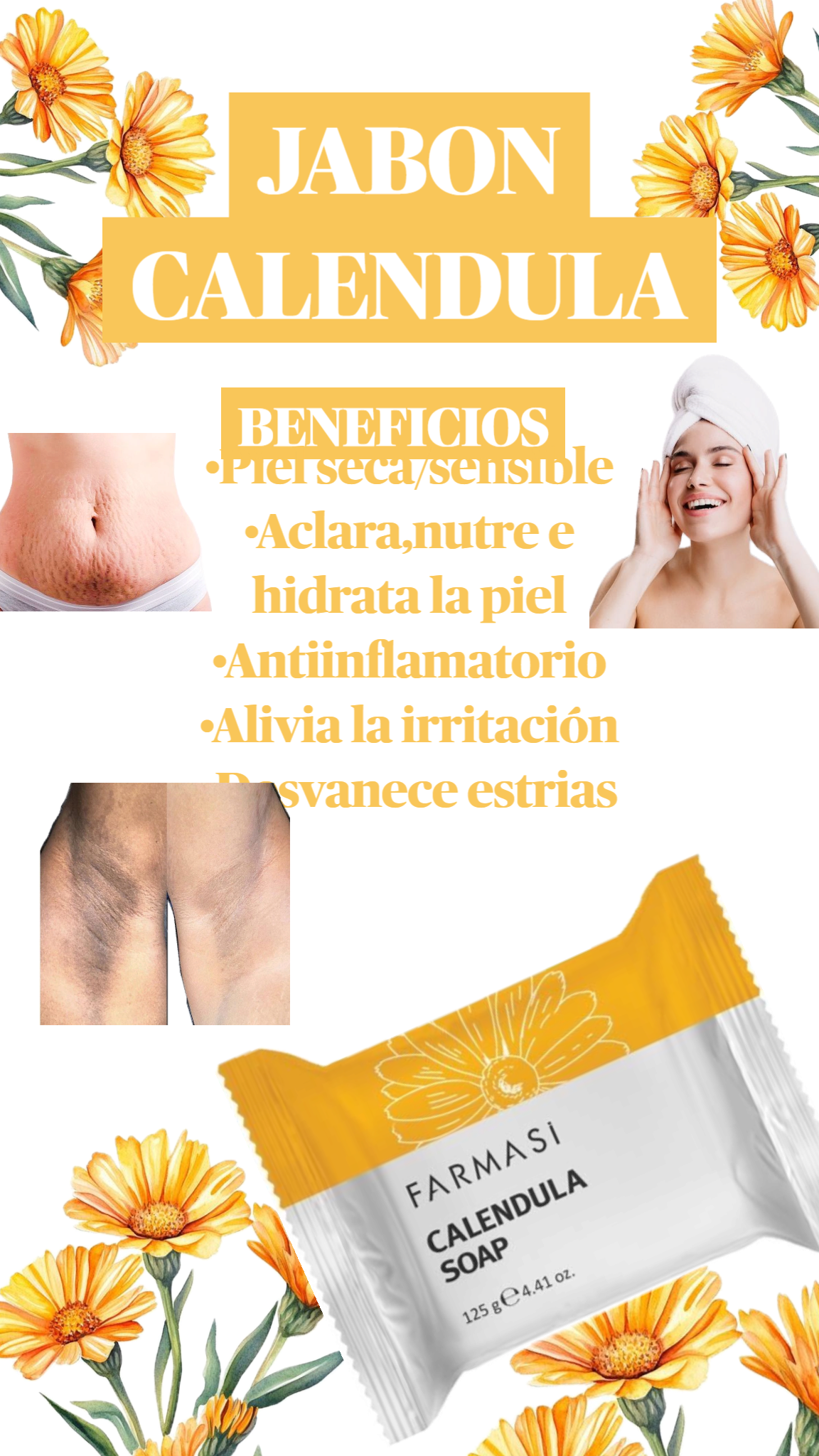 Jabón Calendula