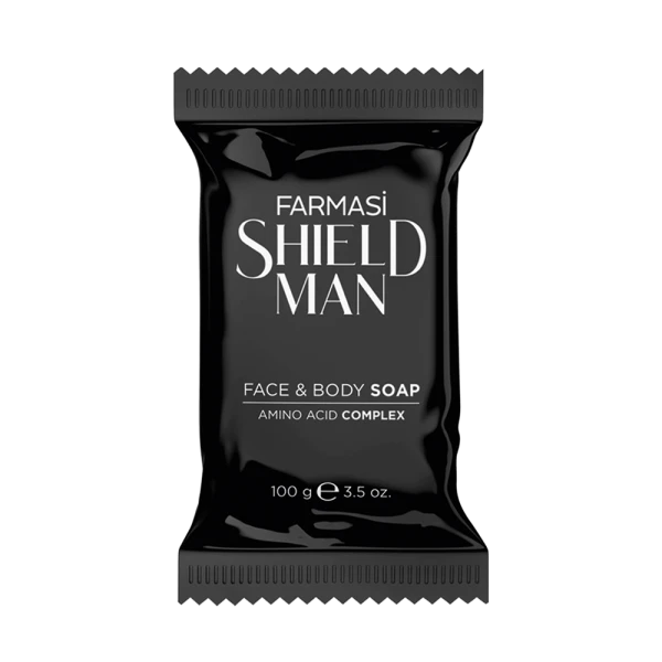 Jabón para Cara y Cuerpo Shield Man